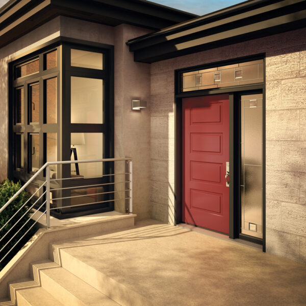 Soho Shaker Steel Exterior Novatech Door2